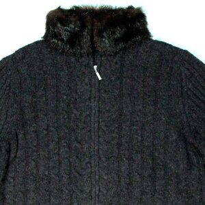 Paraphrase Sweater 100% lamb Wool knit  Jacket Top, Australia, Women's Petite PL